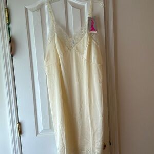 Vintage full length slip dress